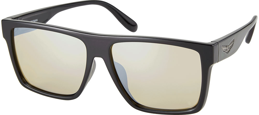 WINGMAN Black LT33 Light Bronze lens